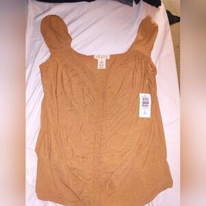 NWT Torrid 2 Festi ruched sleeveless top
